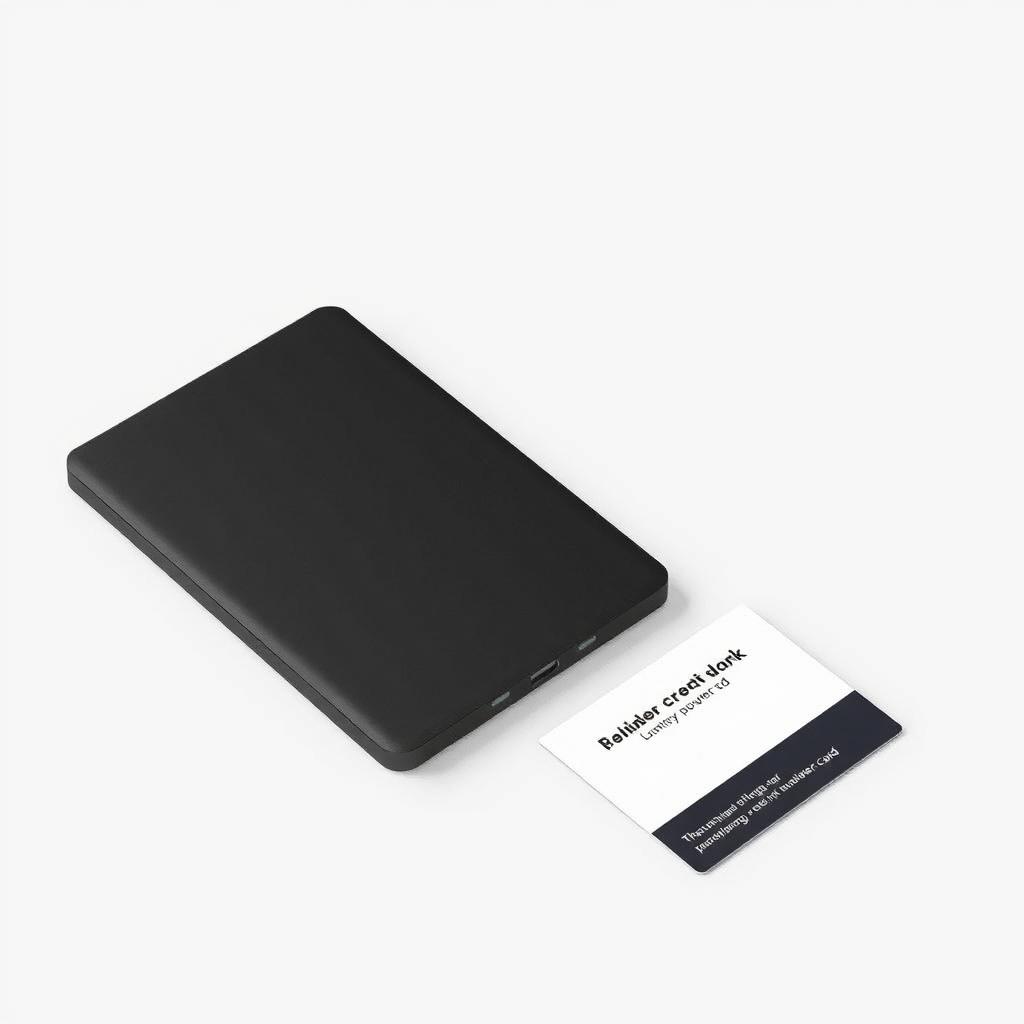 Ultra-slim credit card sized power bank